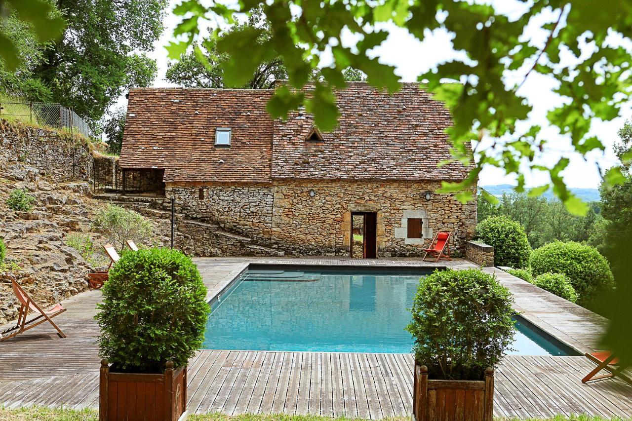 Chambres D'Hotes Avec Piscine La Rossillonie Beynac-et-Cazenac Esterno foto
